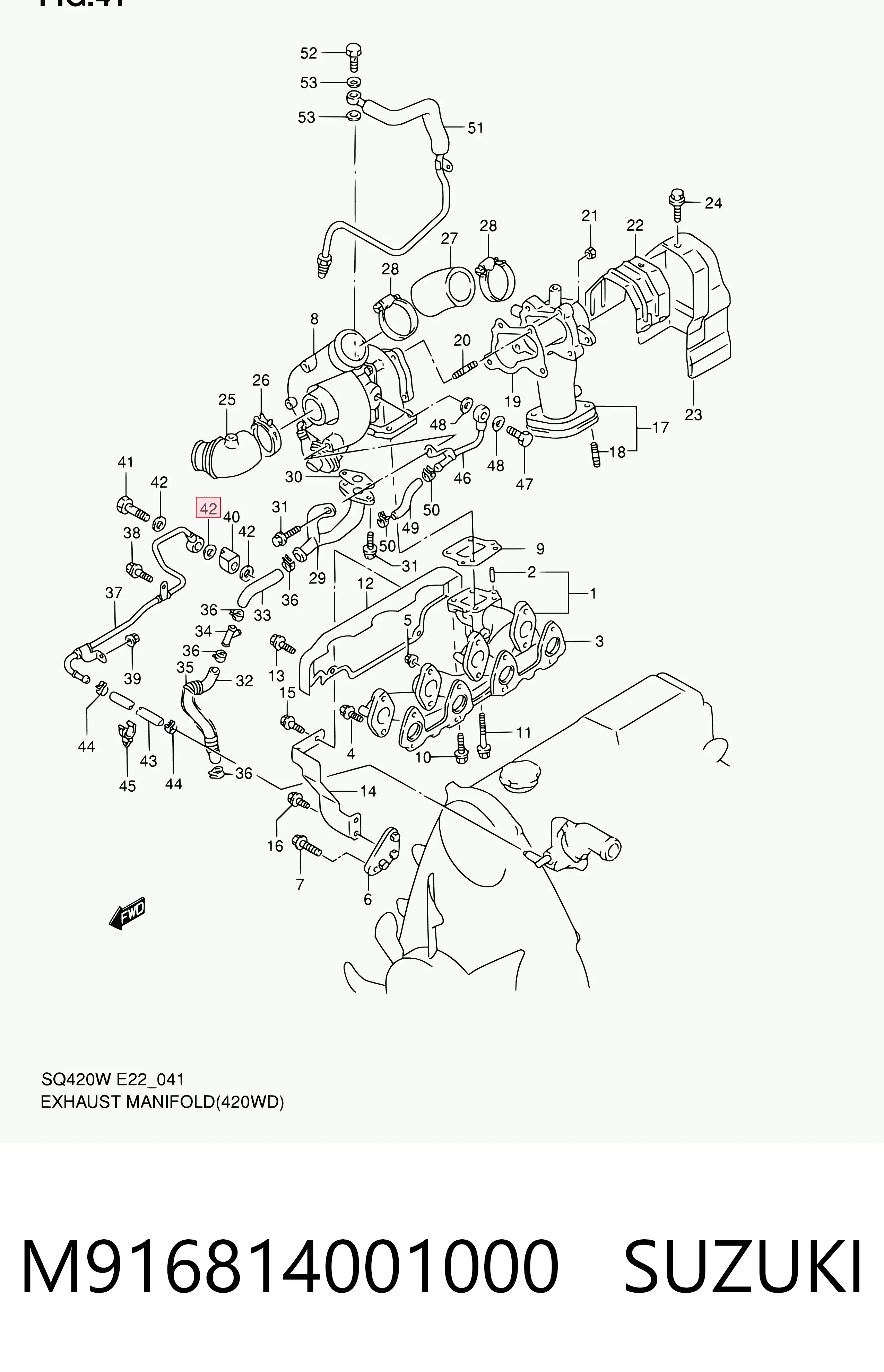 M916814001000 Suzuki