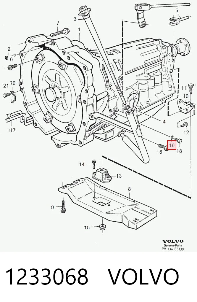 1233068 Volvo Aceite caja cambios