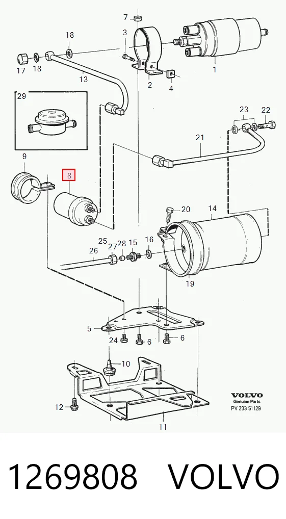156011 Peugeot/Citroen Acumulador hidráulico del sistema de alimentación