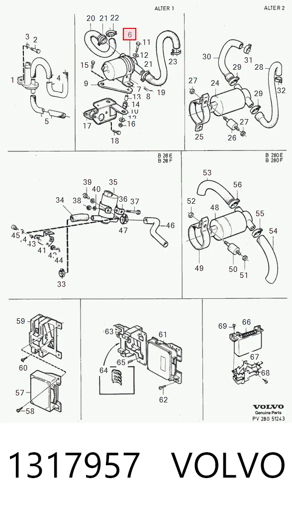 Comprar 7401317957 Fiat/Alfa/Lancia Válvula de ralentí (IAC)