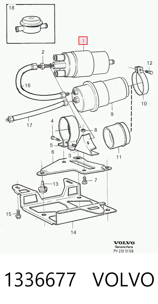  Bomba de gasolina Audi 100 