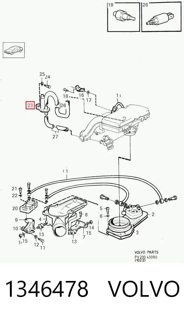 Comprar 34540 Peugeot/Citroen Válvula de ralentí (IAC)
