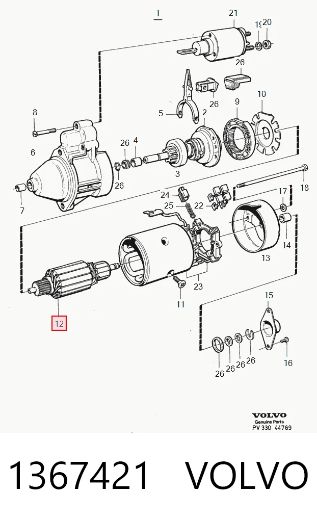 1367421 Volvo