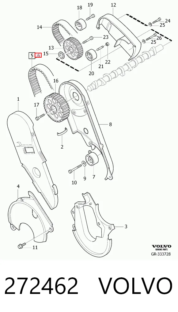 Correa dentada Audi A6  (1994-1998)