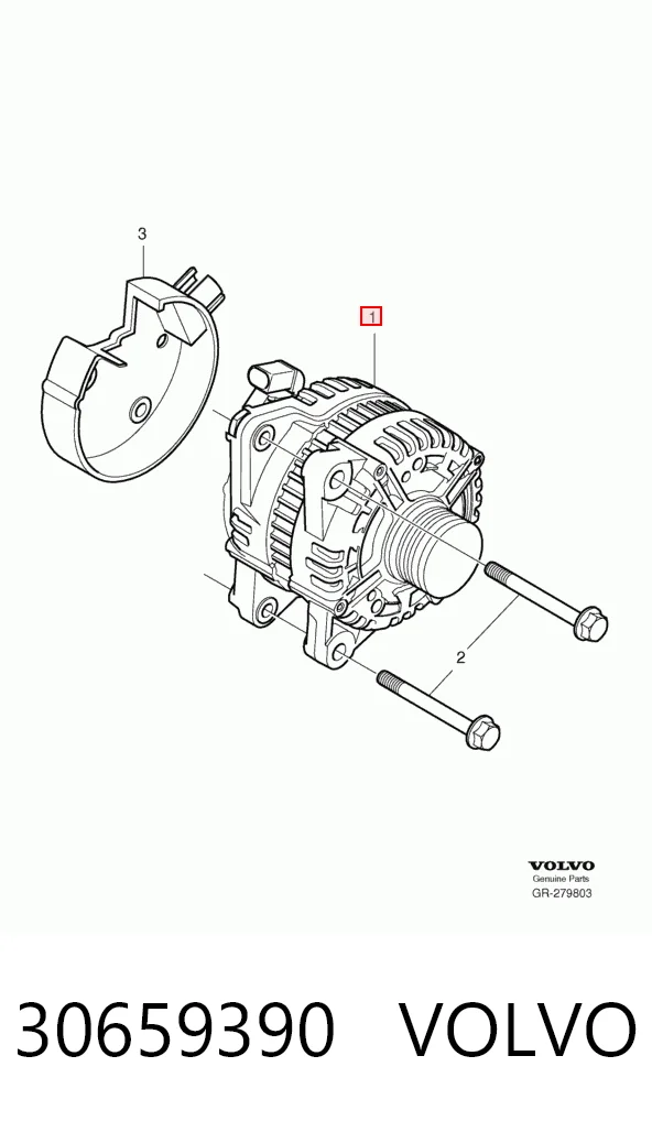30659390 Volvo Alternador de coche