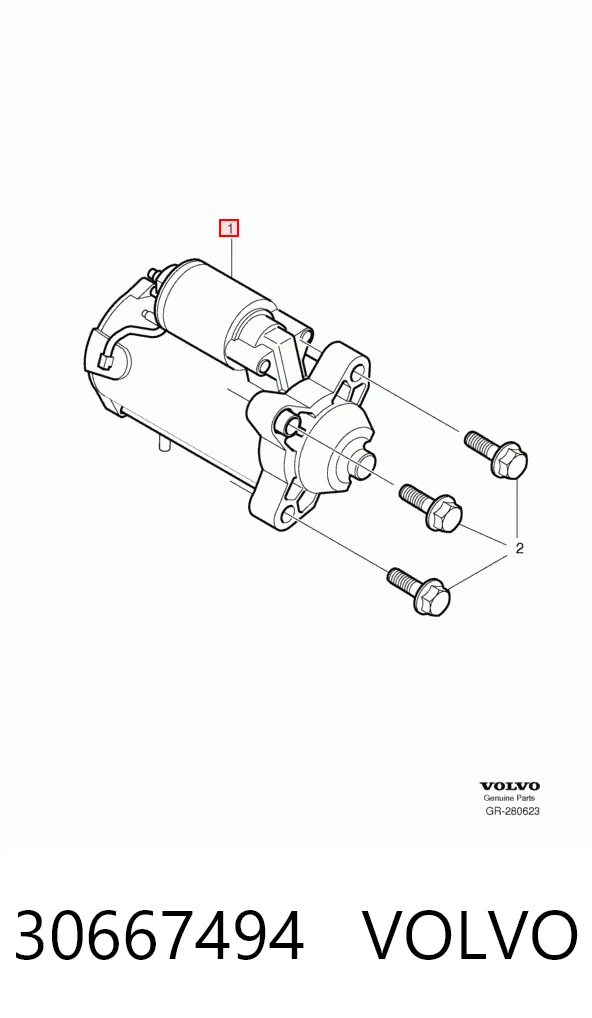 30667494 Volvo Arranque motores