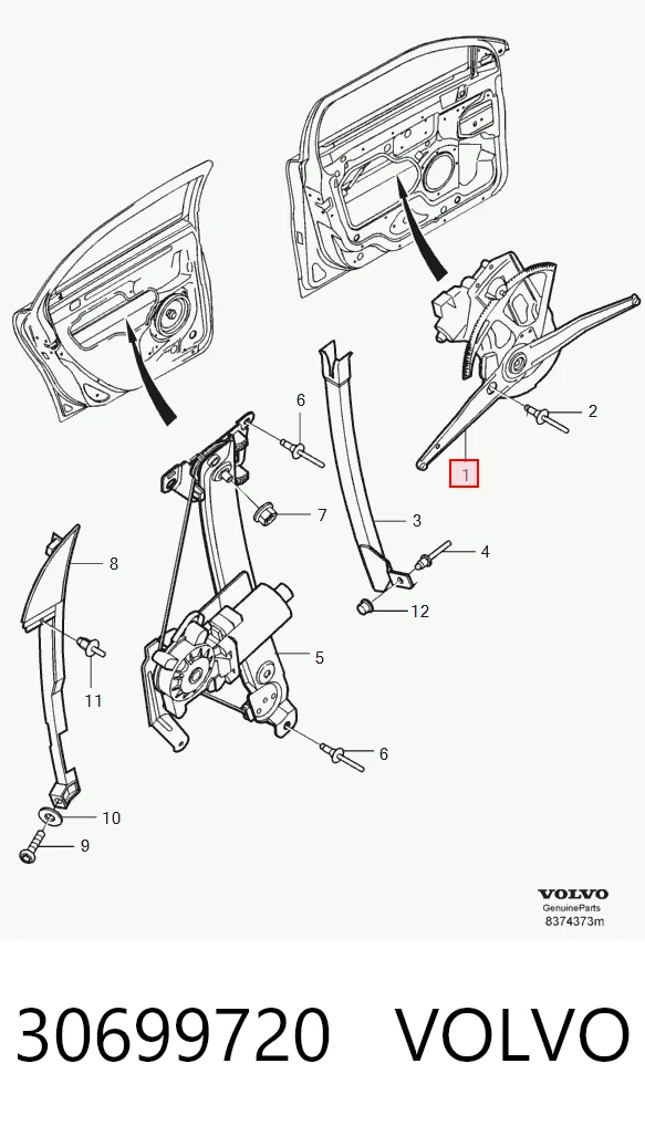 30699720 Volvo Elevalunas