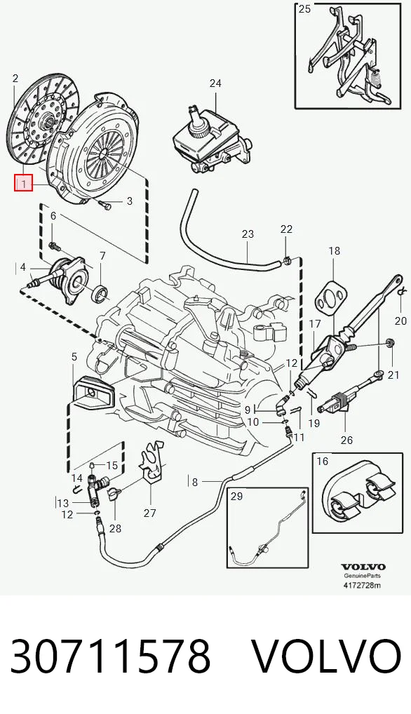 Kit de embrague Polcar VA826675