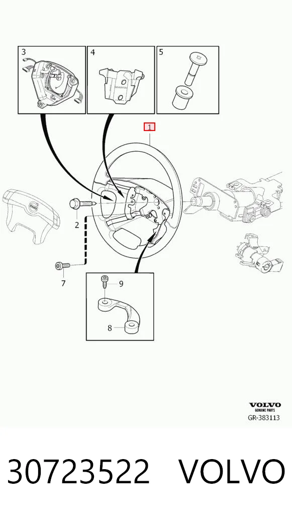 Comprar Volante Volvo XC90 a bajo precio