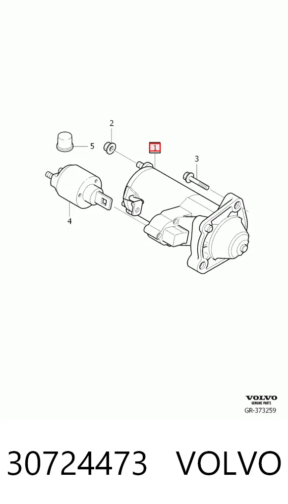 Motor de arranque VOLVO 30724473