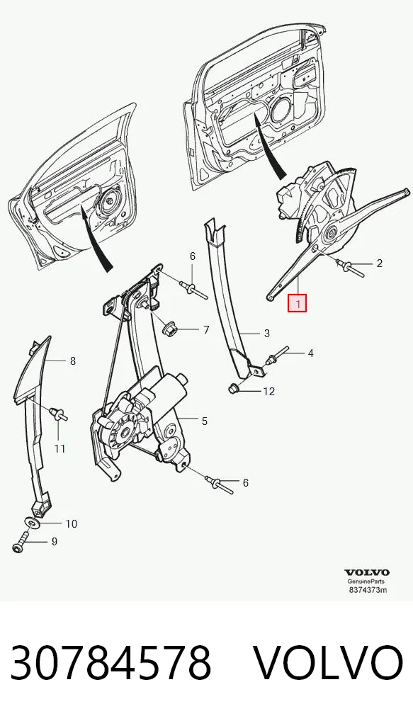 30784578 Volvo Elevalunas