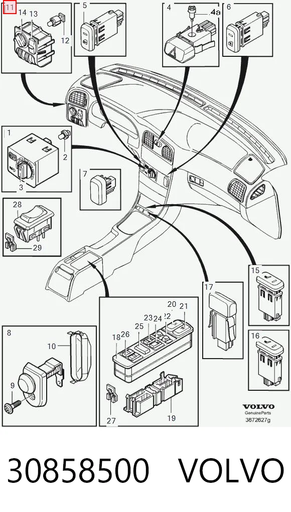 30858500 Volvo