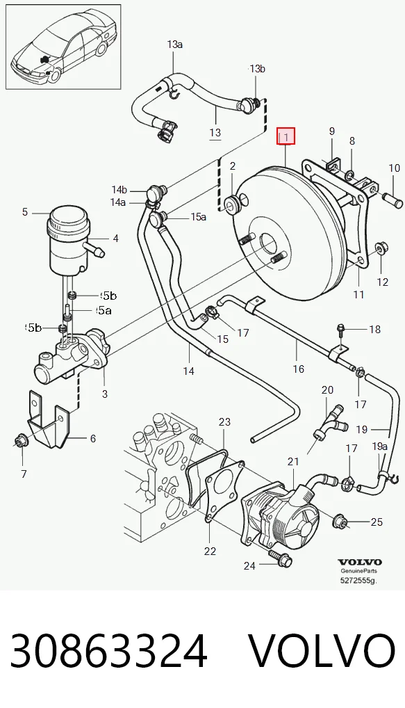 Comprar Servofreno Volvo V40  VW a bajo precio