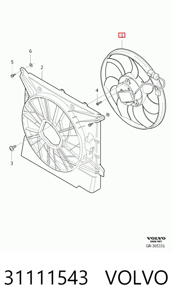 31111543 Volvo