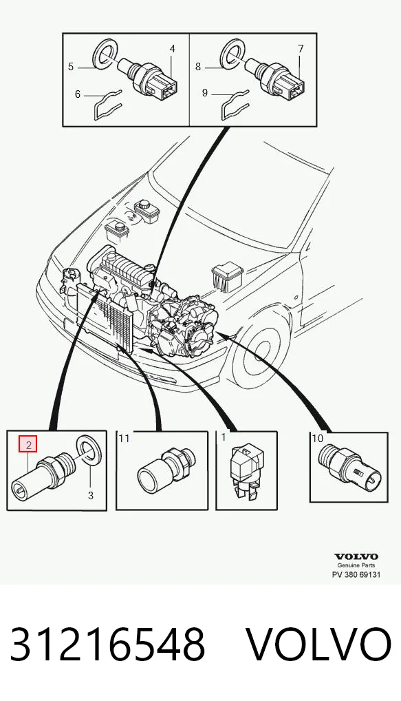 Indicador de presión del aceite Renault 19 I (1988-1992)