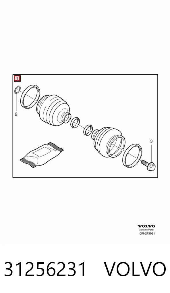 0442750050 Toyota Fuelle transmisión delantero exterior