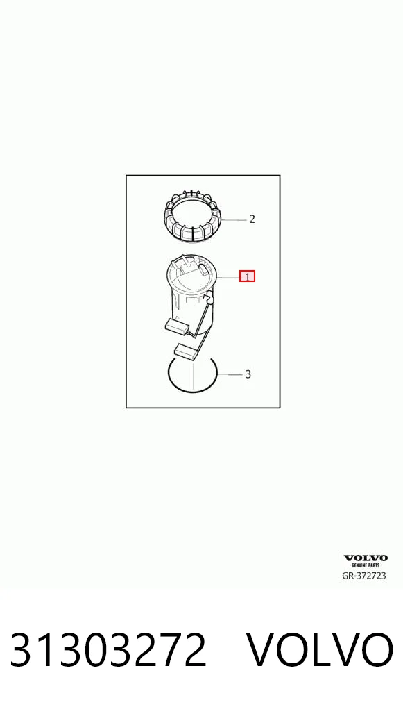 31303272 Volvo Módulo de alimentación de combustible