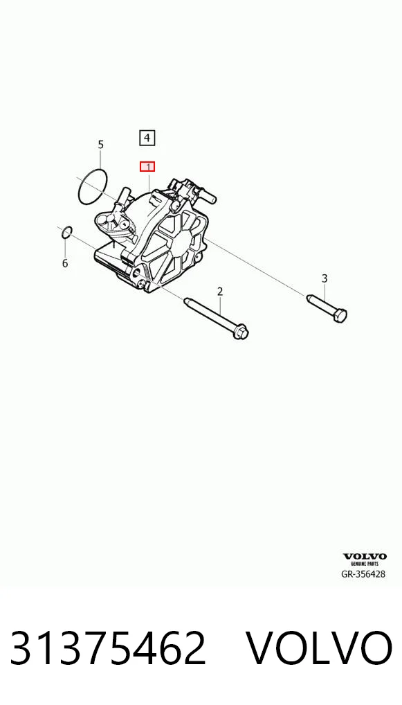 Bomba de vacío 9804021880 Renault (RVI)