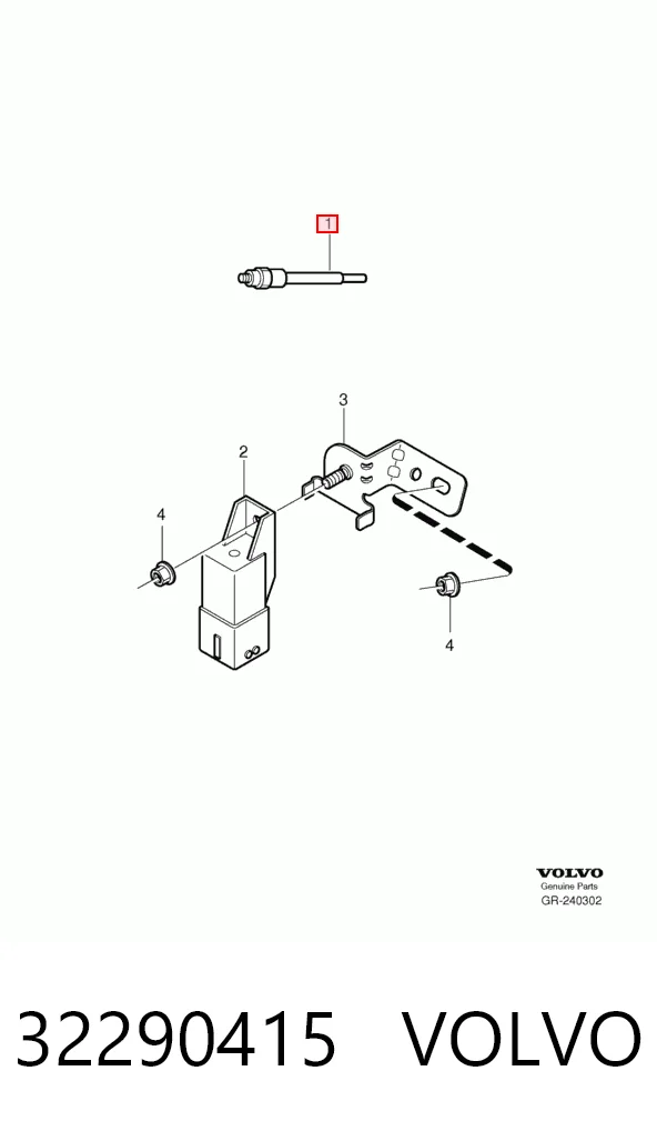 32290415 Volvo Bujías de calentamiento