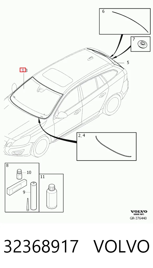 Parabrisas VOLVO 32368917