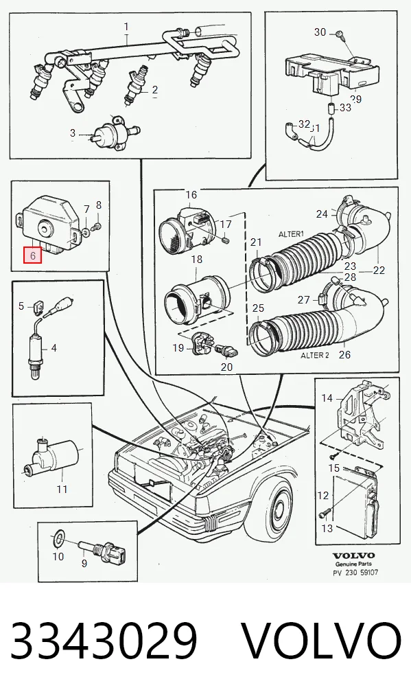 Sensor, posición mariposa Renault 21  desde 50,40 €