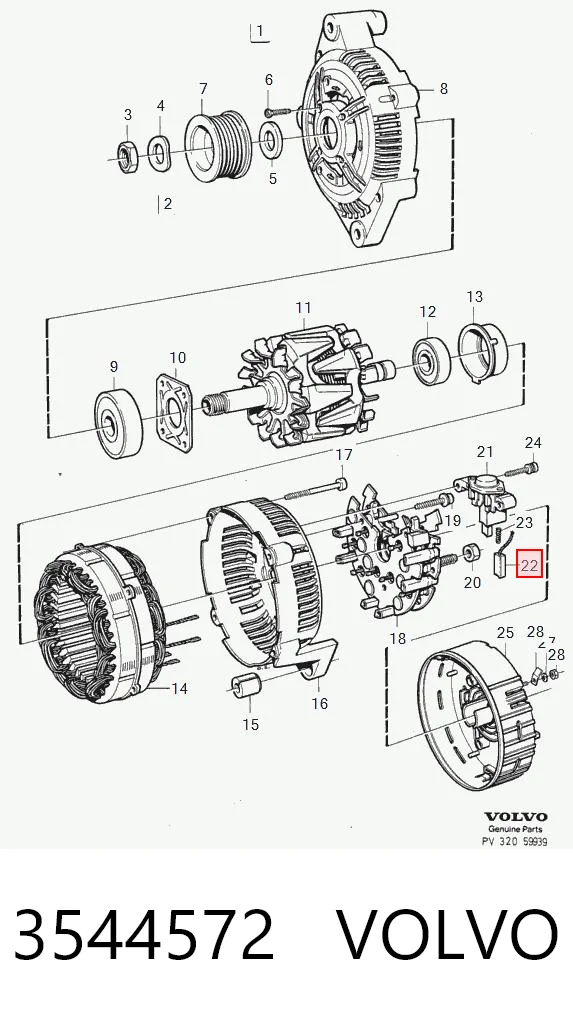 3544572 Volvo