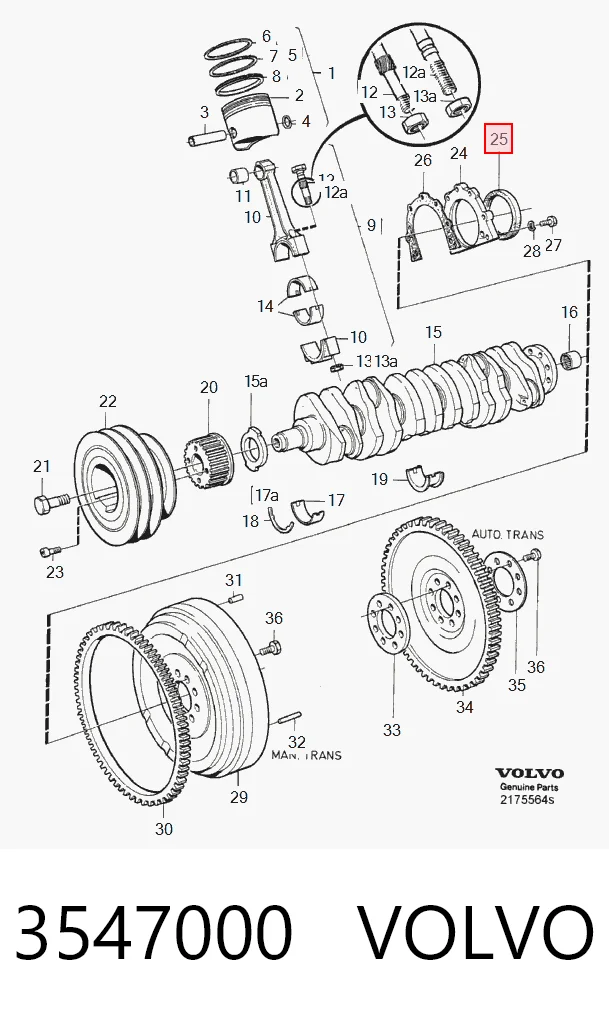 Retén del cigüeñal Audi 80 B3 sedán (89, 89Q, 8A) (1986 - 1991) precio, desde 14,41 EUR