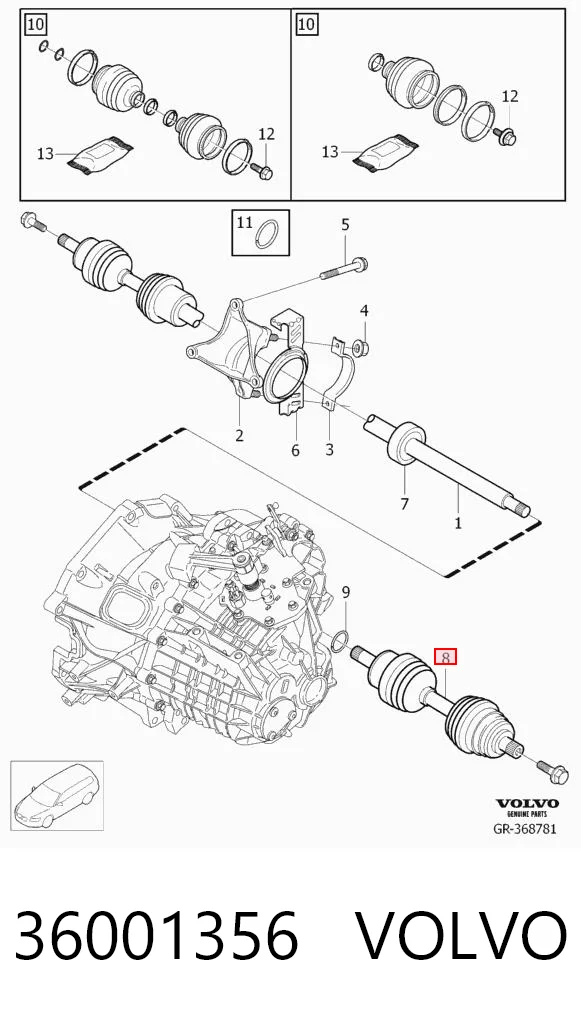 36001356 Volvo