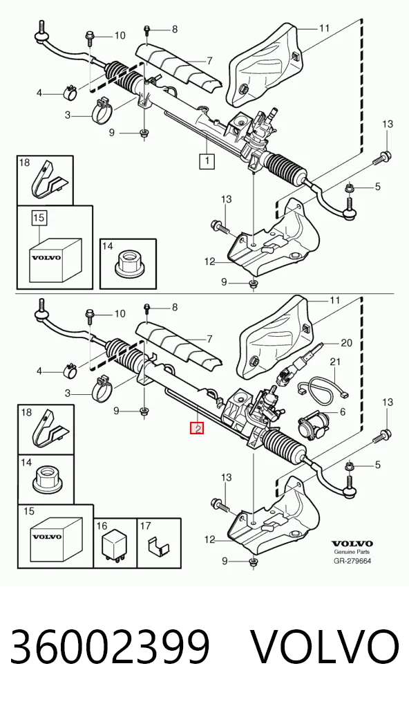 Engranaje de dirección Ford 36000123 precio, desde 549,33 EUR