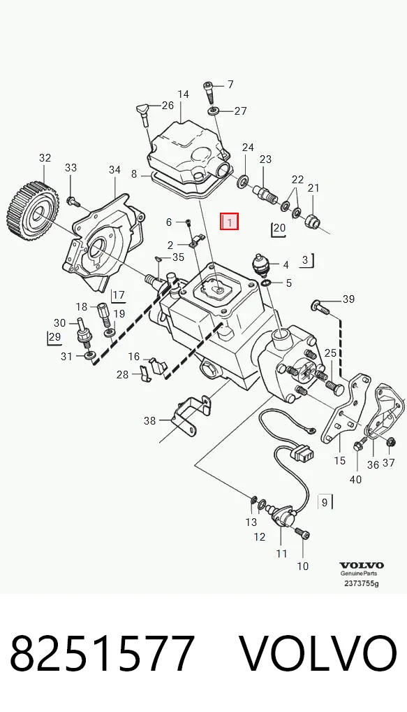 Comprar Bomba de alta presión de combustible Volvo S40 I VS a bajo precio