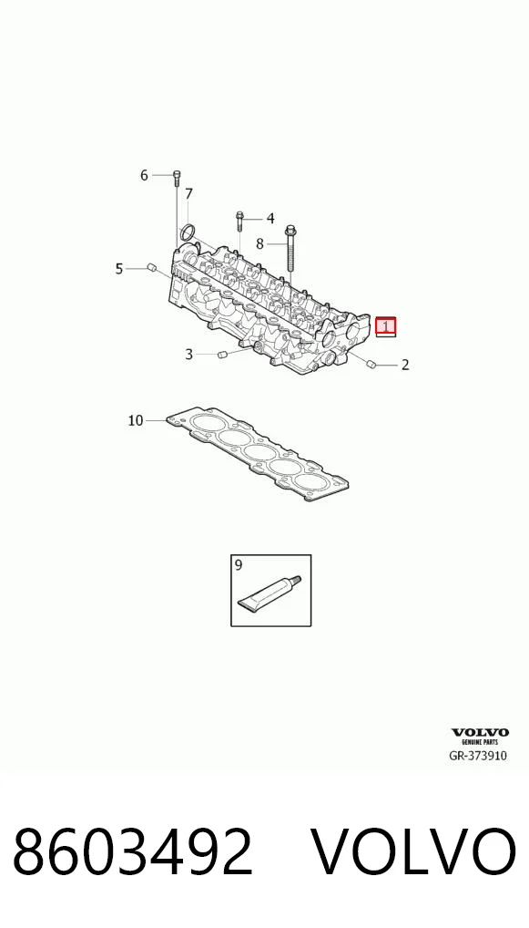 Culata 8603492 VOLVO