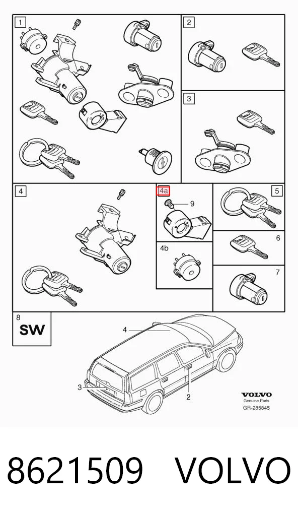 8621509 Volvo 