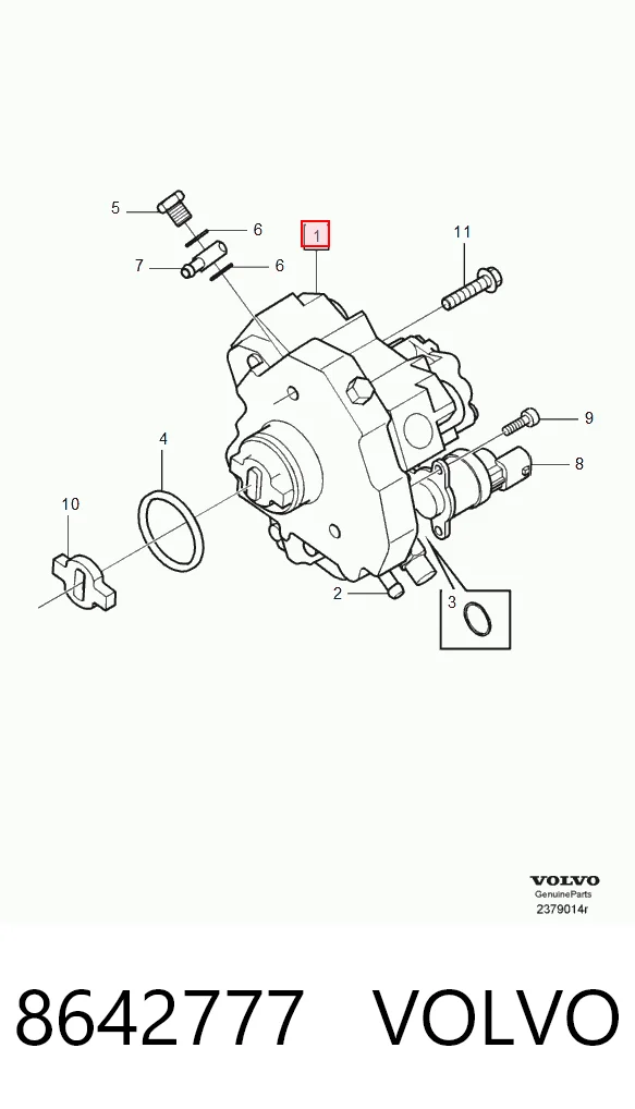  Bomba inyectora Volvo S80 1