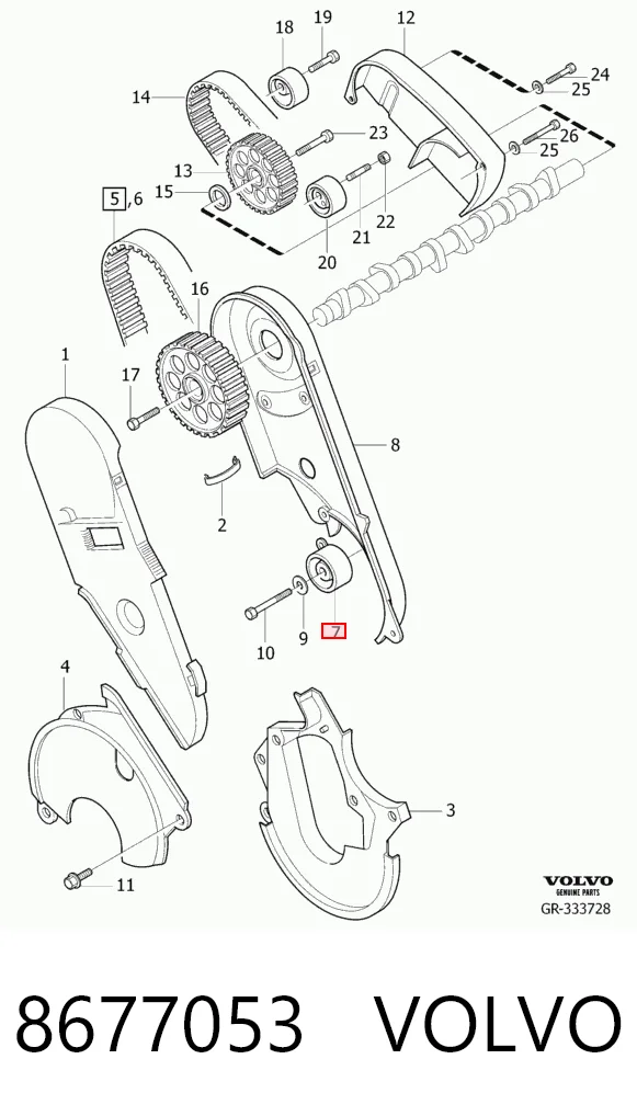Comprar Tensor correa distribución Crafter  2E, 2EE, 2EK