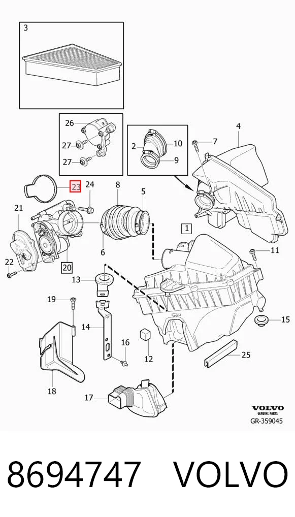 8694747 Volvo