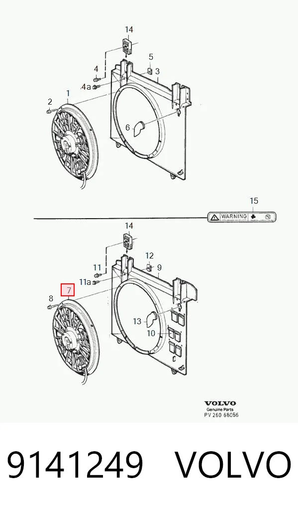 Comprar Ventilador del motor V70 I LV