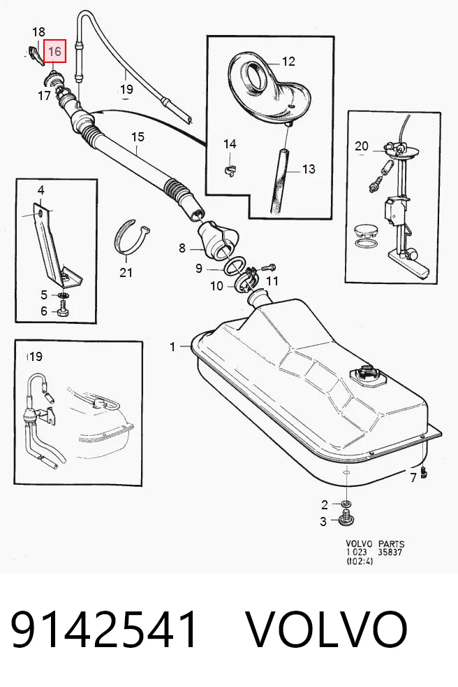Tapon de gasolina para Mazda 323 BG