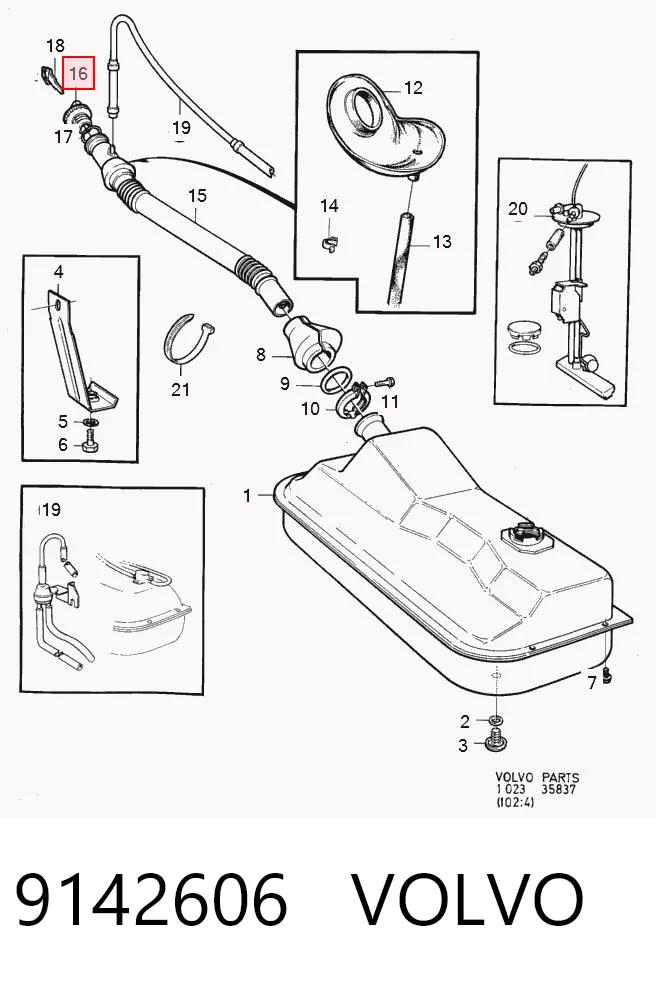 Tapa de depósito de combustible Opel Astra  desde 9,36 €
