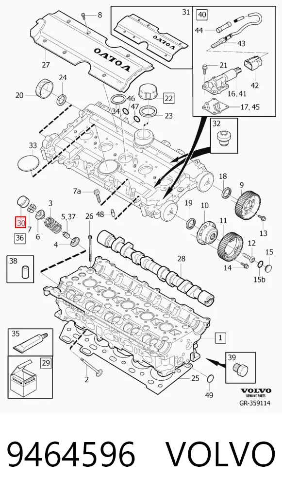 Taqués hidráulicos para Volvo XC60 246