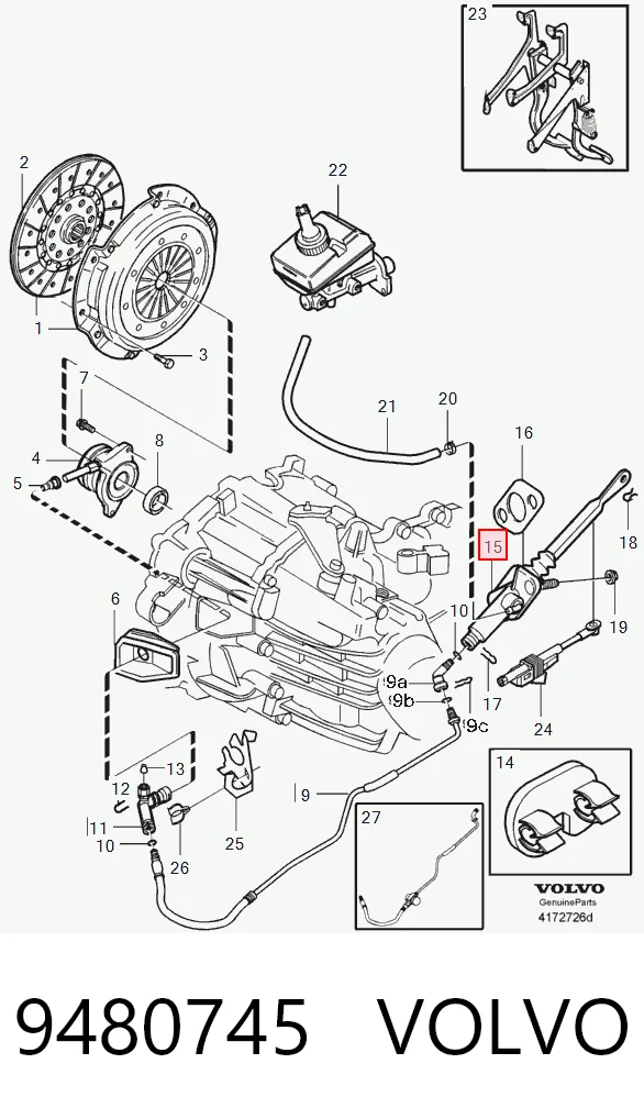 Bomba de embrague Volvo XC70 CROSS COUNTRY