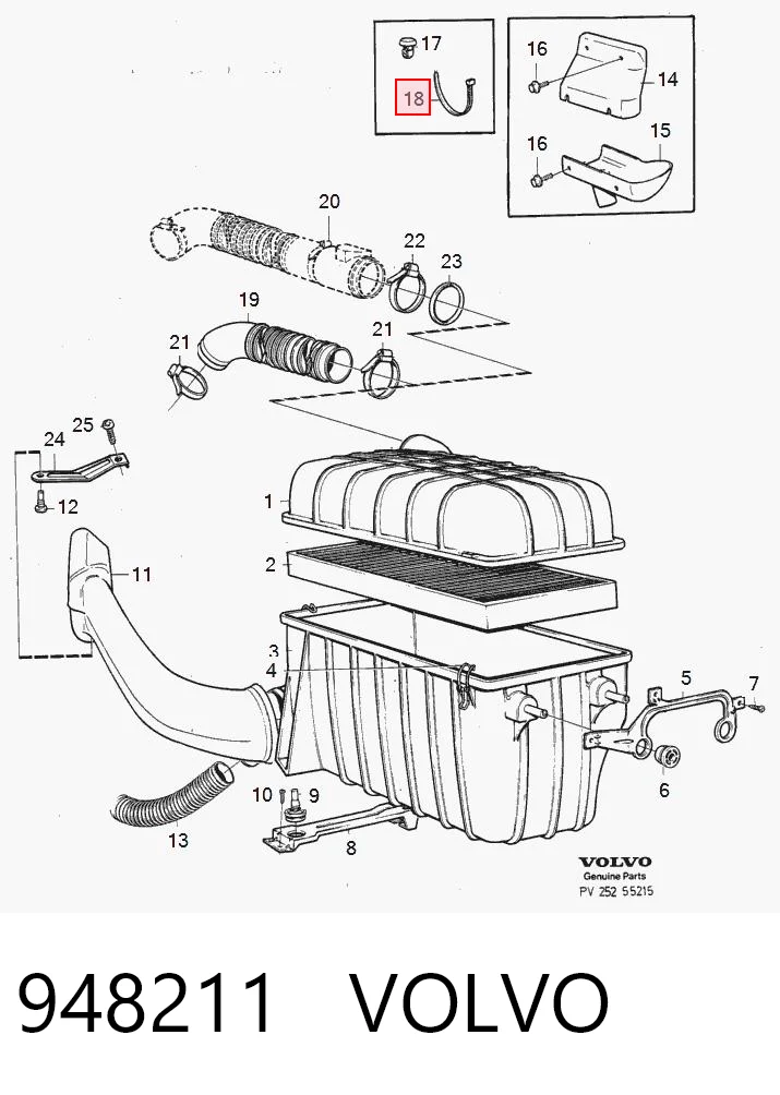 Abrazadera plástica universal Renault (RVI) 5003085015 precio, desde 1,33 EUR