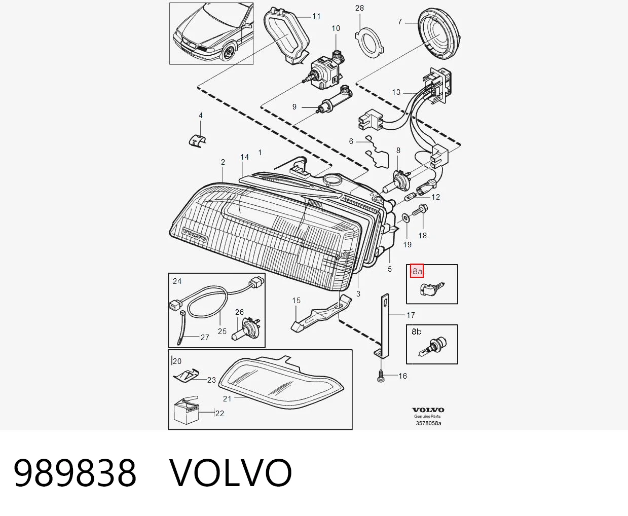 Bombilla para Honda CR-V RD