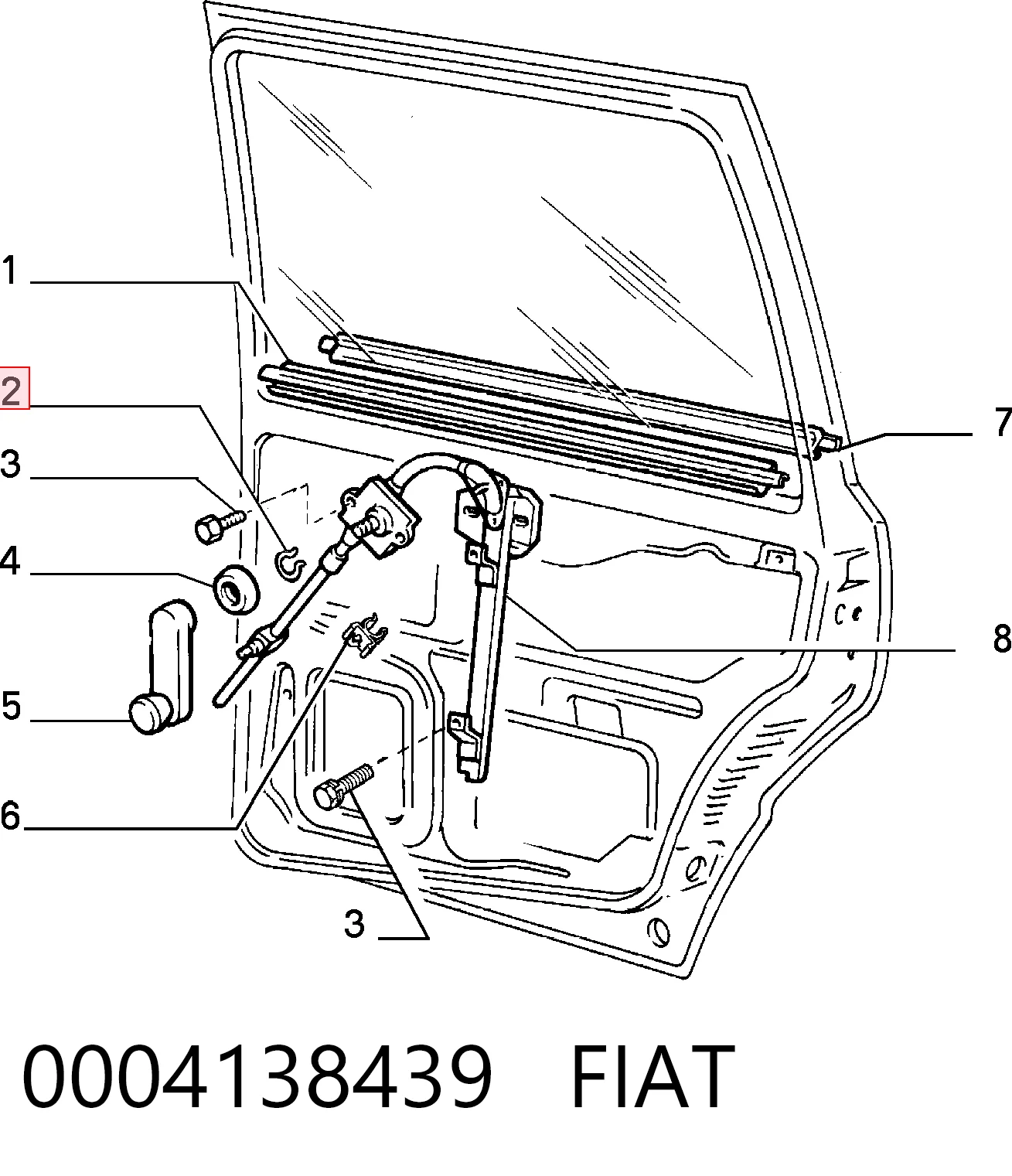 0004138439 Fiat/Alfa/Lancia