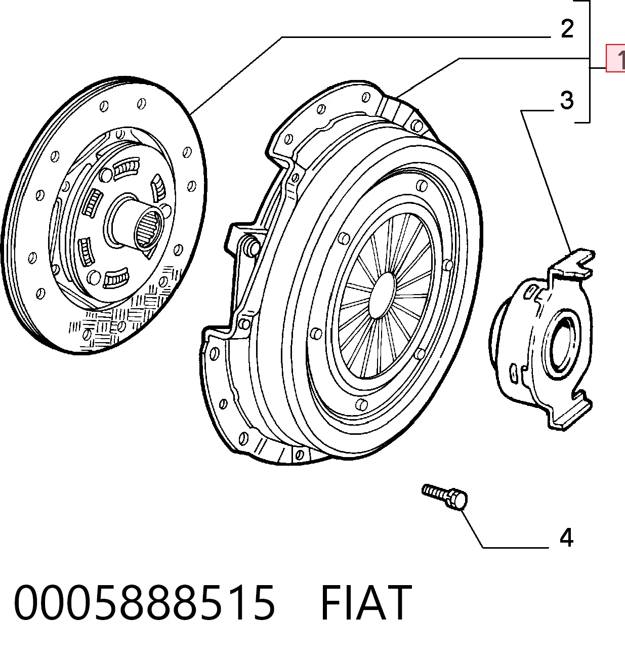 0005888515 Fiat/Alfa/Lancia