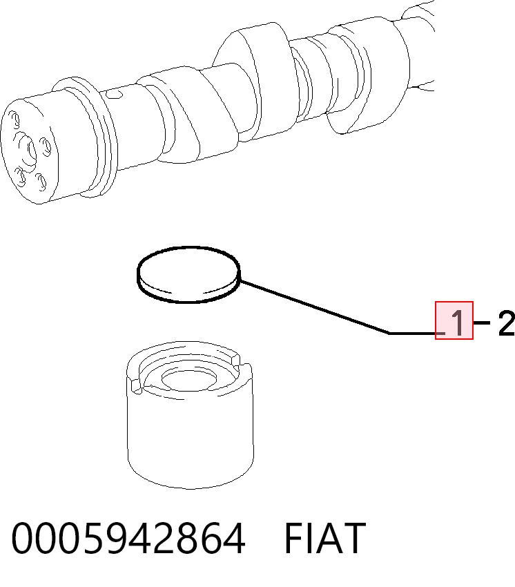 0005942864 Fiat/Alfa/Lancia