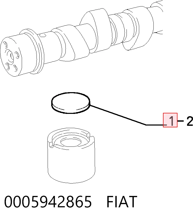 0005942865 Fiat/Alfa/Lancia