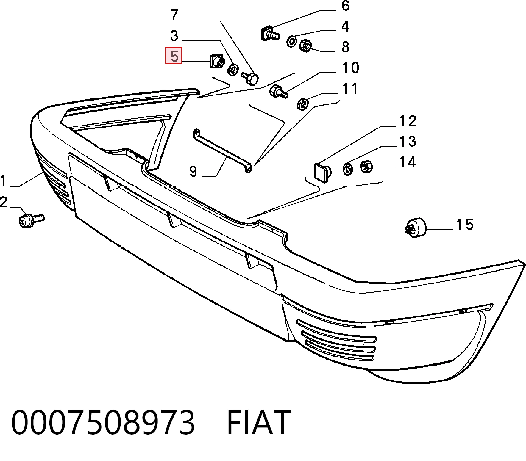 0007508973 Fiat/Alfa/Lancia