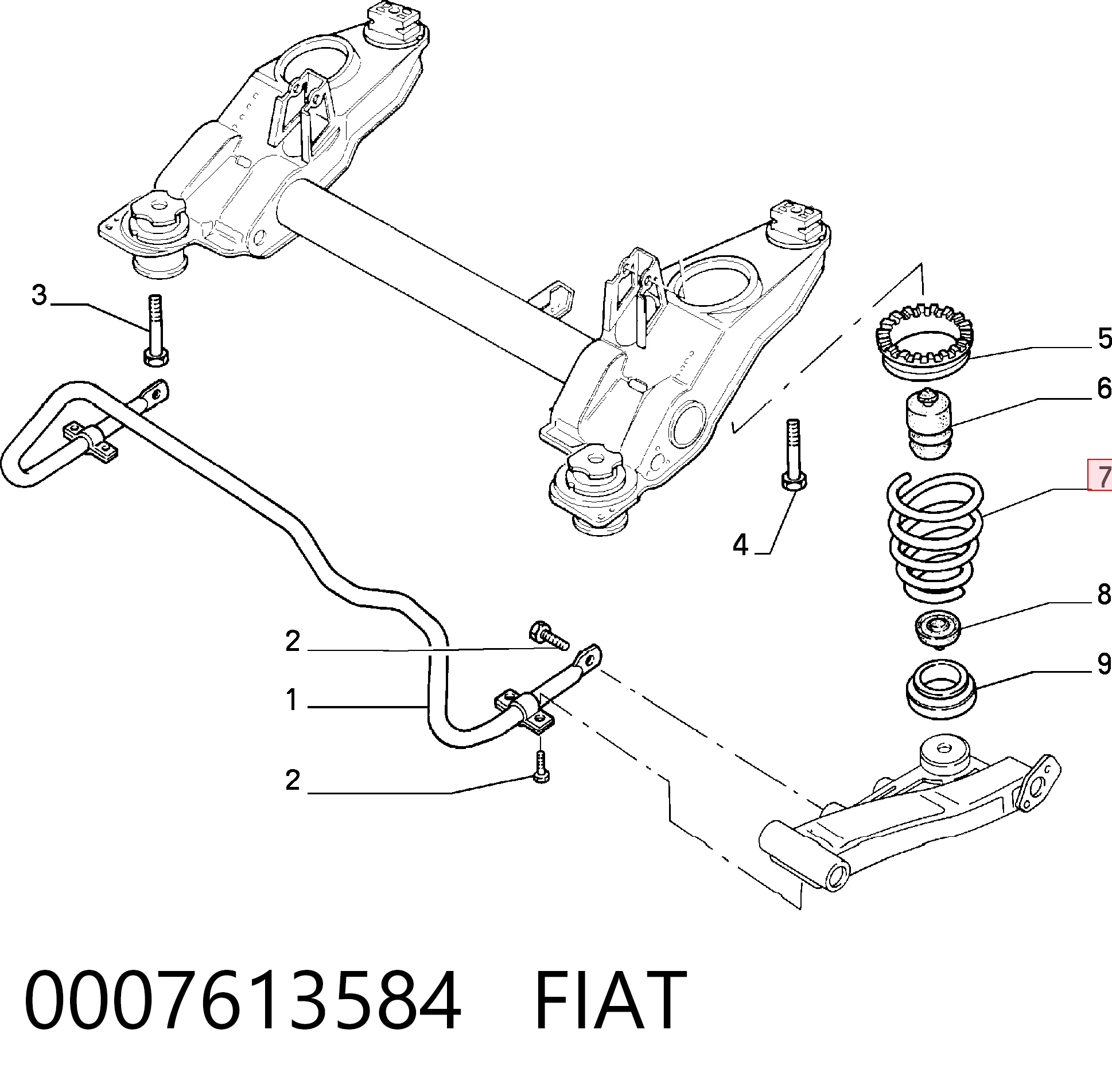 Muelle para Fiat Tipo 160