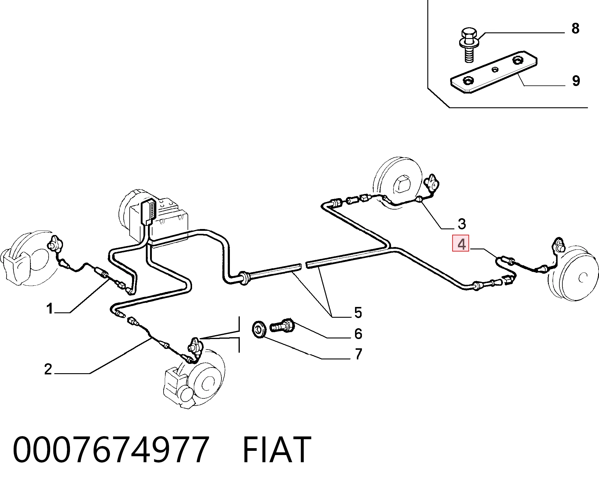 0007674977 Fiat/Alfa/Lancia