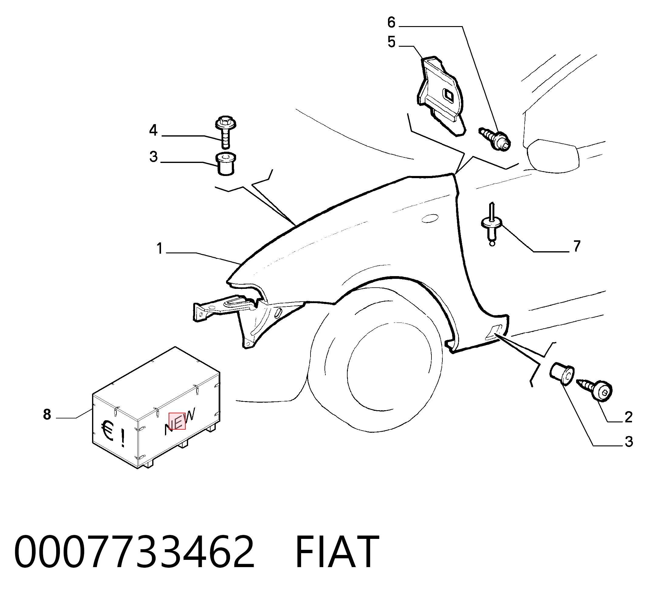 Comprar 8311220 Jumasa Aleta delantera izquierda